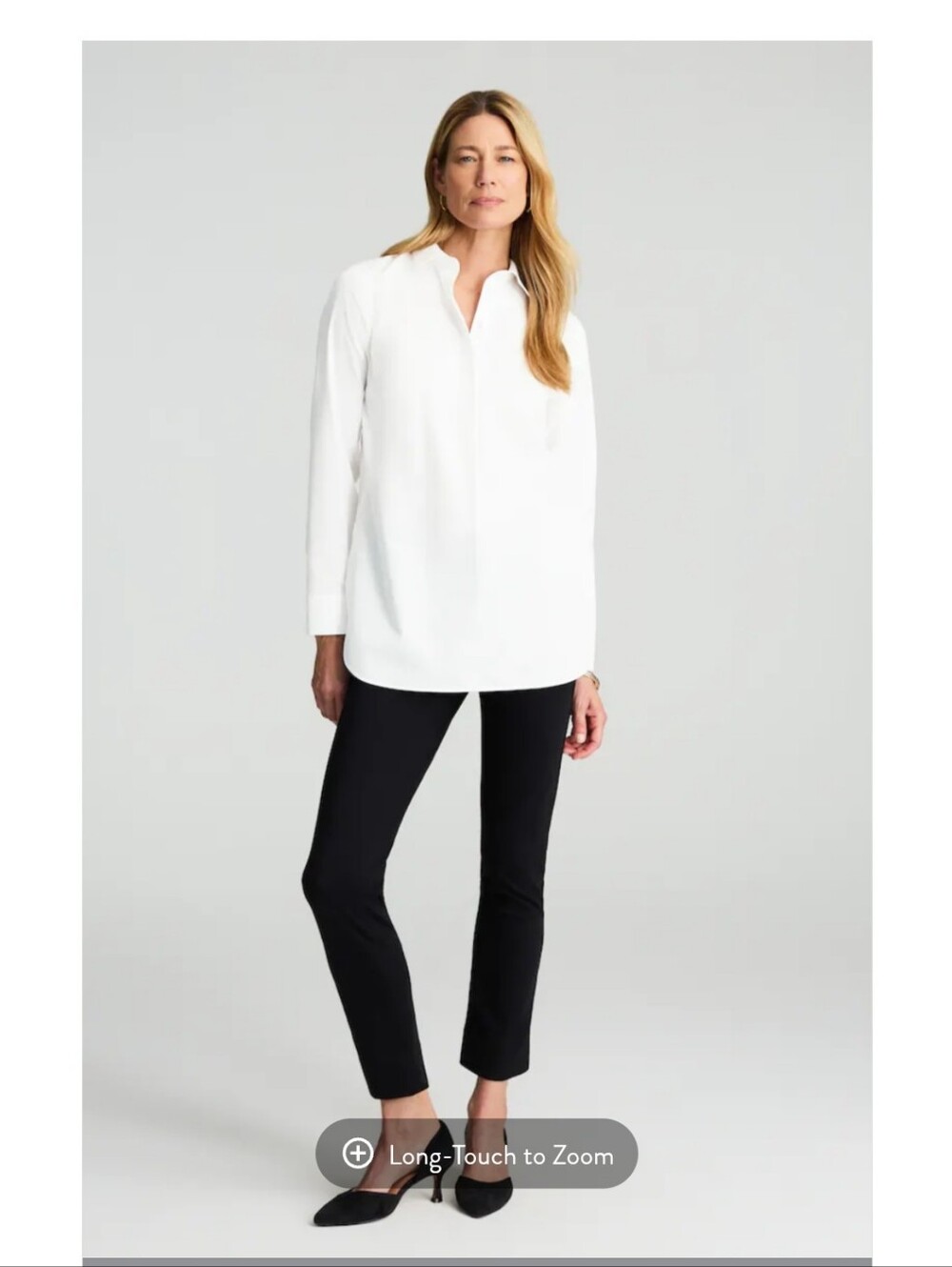 J Jill Non-iron Popover Tunic